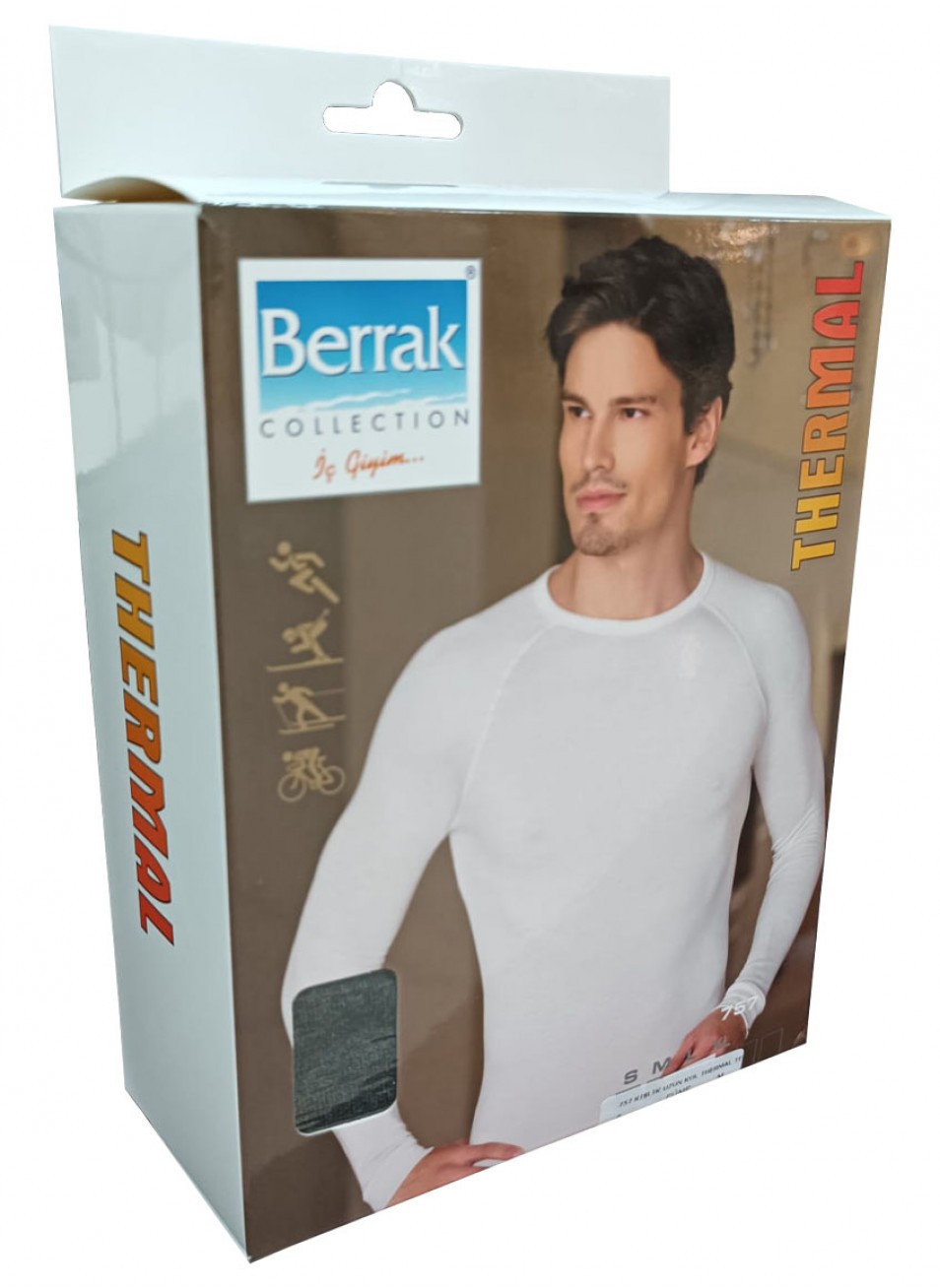 Мужская теплая майка THERMAL (S-3XL) Berrak