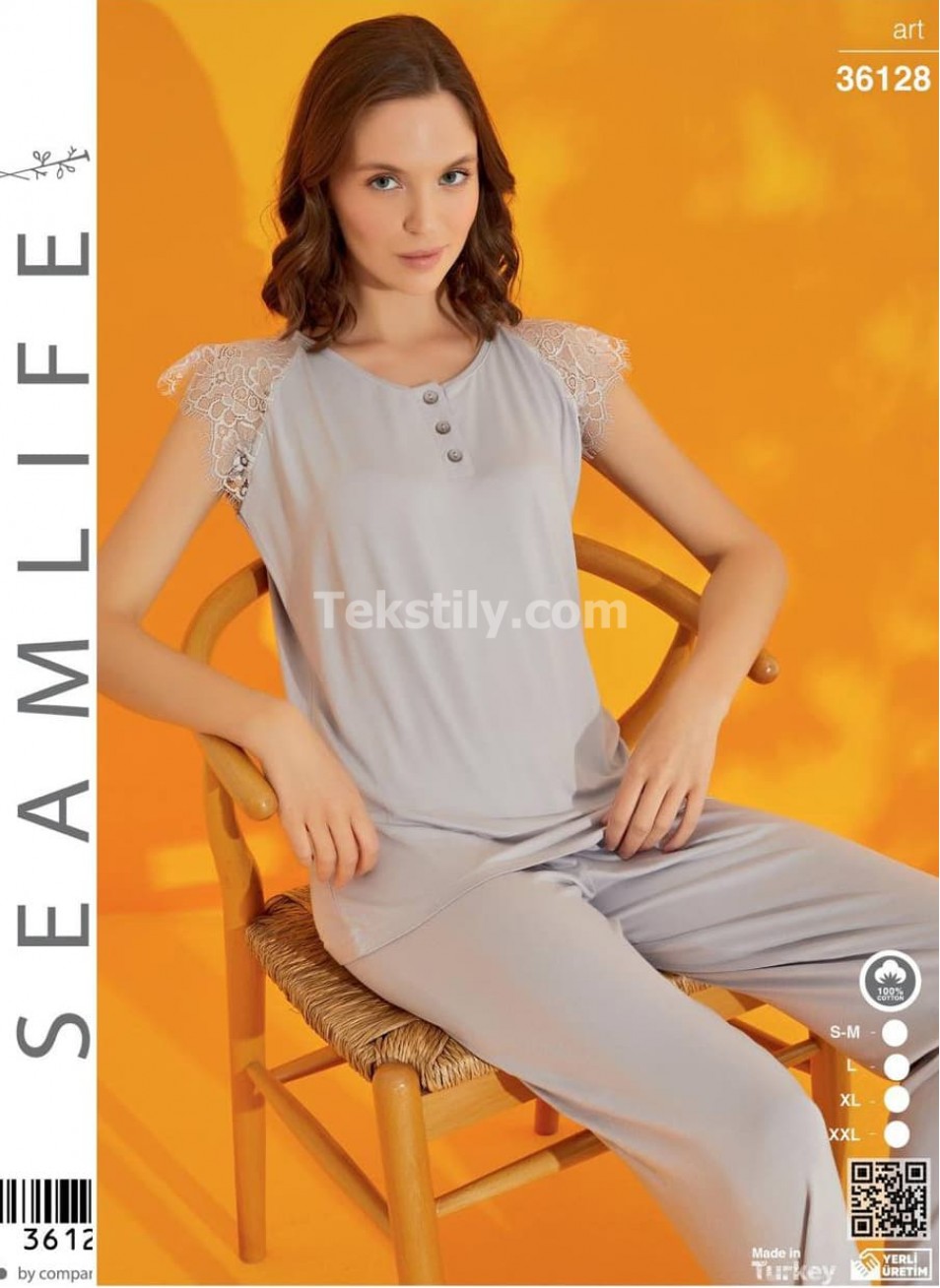 Женский комплект с брюками SEAMLIFE (S/M+L+XL+2XL)