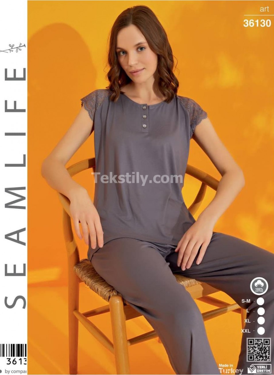 Женский комплект с брюками SEAMLIFE (S/M+L+XL+2XL)