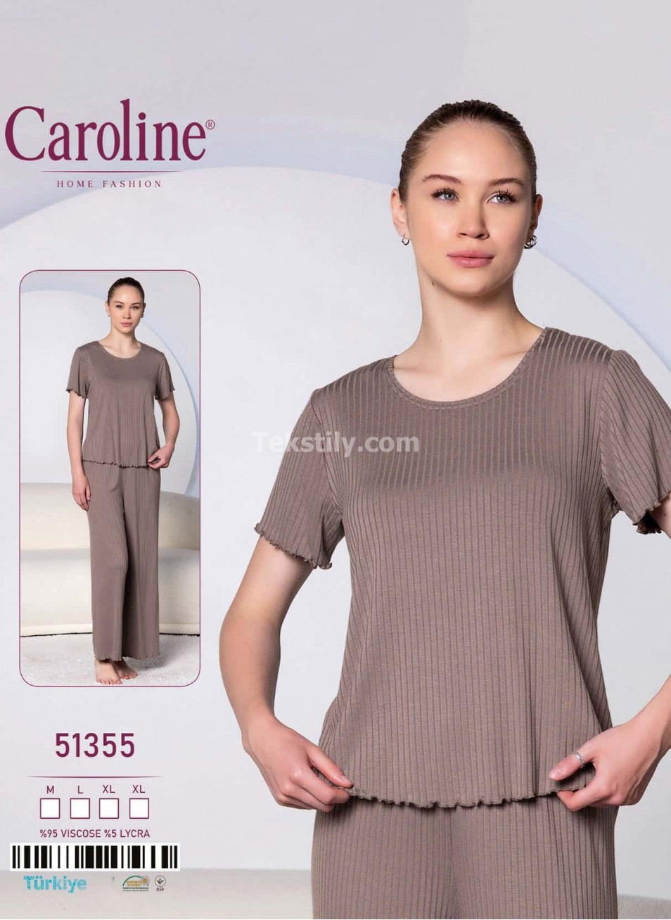 Женская Пижамa Caroline (M+L+XL+XL) 