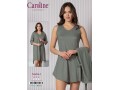 Женский Комплект Сорочка с Халатом Caroline (2XL+3XL+4XL)