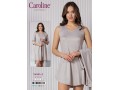 Женский Комплект Сорочка с Халатом Caroline (2XL+3XL+4XL)