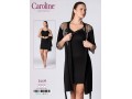 Женская Сорочка с Халатом Caroline (2XL+3XL+4XL)