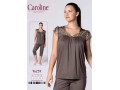 Пижама Женская Комплект с Капри Caroline (M+L+XL+XL)