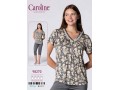 Женская Пижама Комплект с Капри Caroline (2XL+3XL+4XL+5XL)