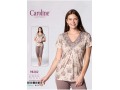 Пижама Женская Комплект с Капри (2XL+3XL+4XL+5XL) Caroline