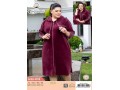 Женский велюровый халат Cocoon (XL+2XL+3XL+4XL)