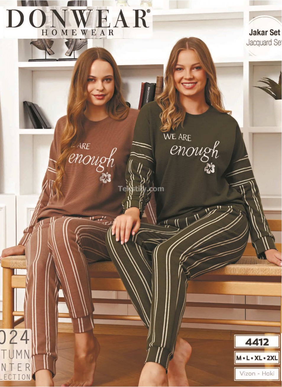 Домашний женский костюм Donwear 2024/25 (M+L+XL+2XL)