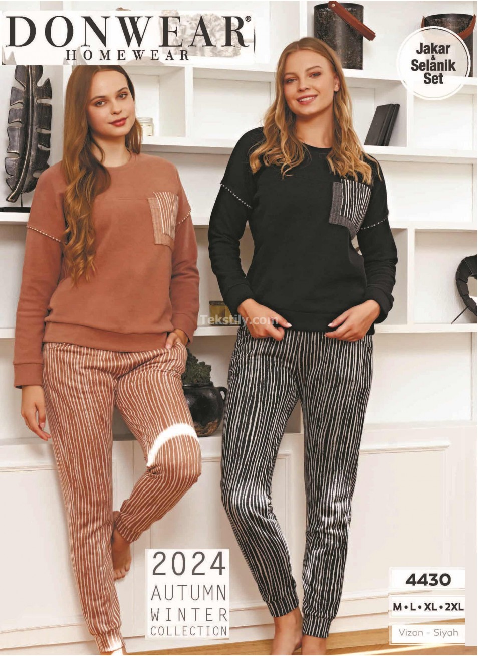 Домашний женский костюм Donwear 2024/25 (M+L+XL+2XL)