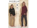 Домашний женский костюм Donwear 2024/25 (M+L+XL+2XL)