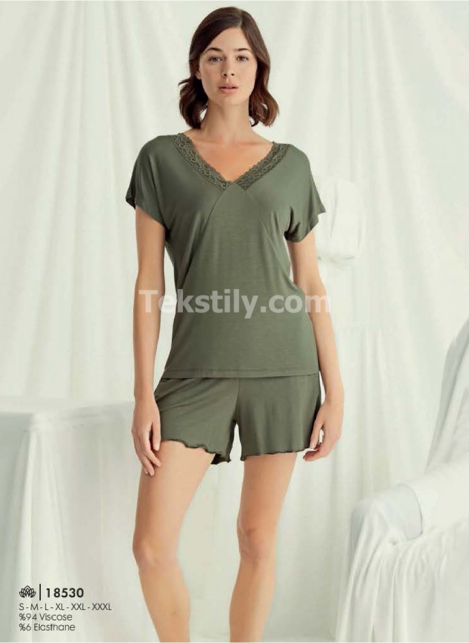 Женский Комплект с Шортами Monamise 2024 (S+M+L+XL+2XL+3XL)