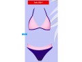 (2-4-6-8-10-12) Девочкам Купальник Ruko Swimwear 