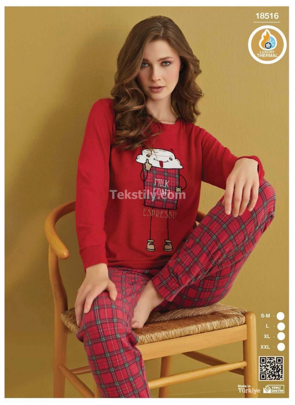 Женский комплект с брюками THERMAL SEAMLIFE (S/M+L+XL+2XL) 