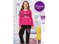 ПИЖАМА ДЛЯ ДЕВОЧЕК (5/6+7/8+9/10+11/12) Shirly Kids