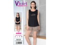 Женский комплект с шортами VIOLET (M+L+XL+2XL)