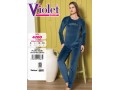 Женский домашний костюм велюр (M+L+XL+2XL) VIOLET