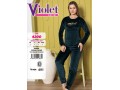 Женский домашний костюм велюр (M+L+XL+2XL) VIOLET