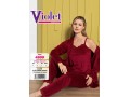 Велюровая женская пижама 3-KA (M+L+XL+2XL) VIOLET