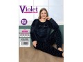 Женский домашний костюм велюр (3XL+4XL+5XL+6XL) VIOLET