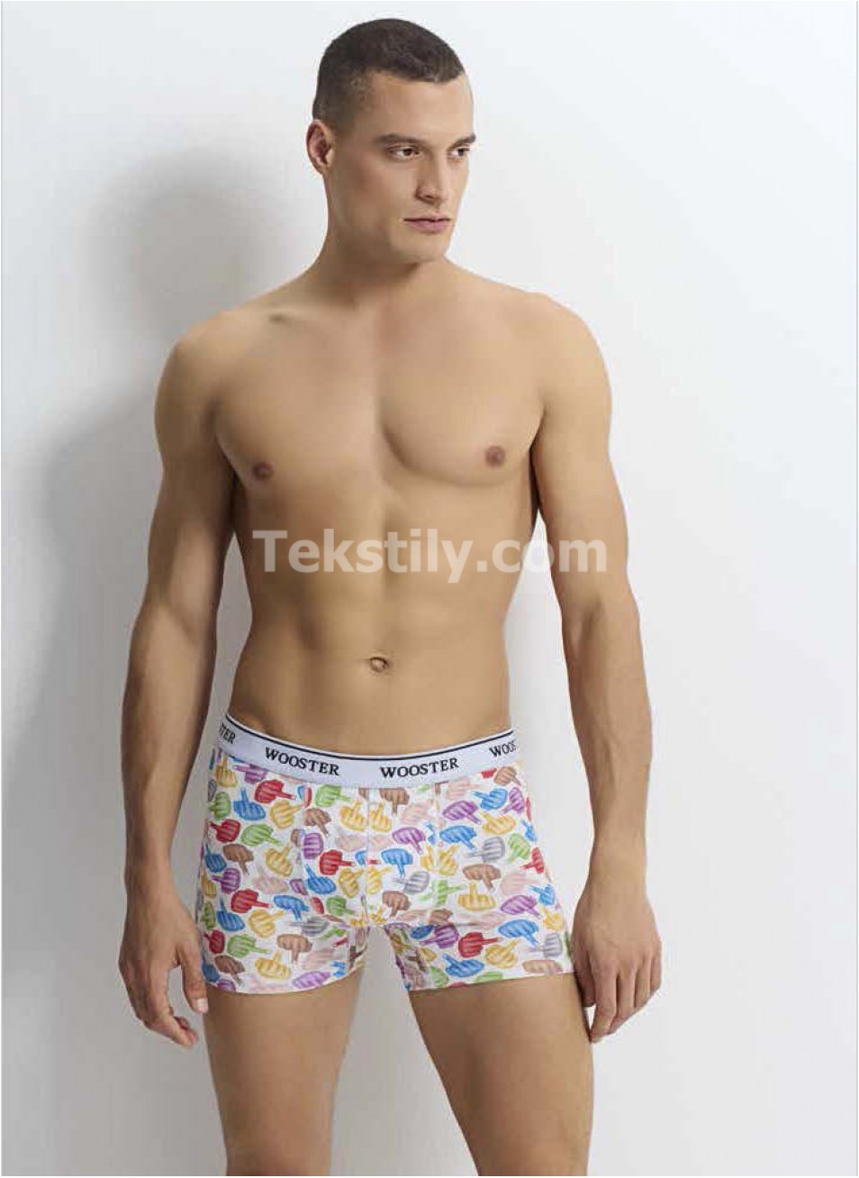 Трусы Мужские Boxer 5 шт/уп WOOSTER (S+M+L+XL+2XL)